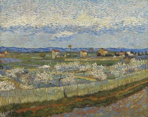 Pêchers en Fleurs, 1889