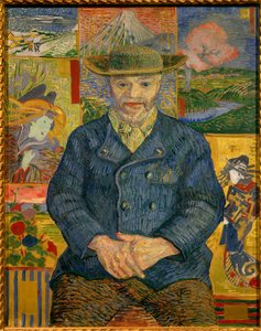 Portrait du Père Tanguy Peinture de Vincent Van Gogh (1853-1890) 1887 Paris, musée Rodin - Vincent van Gogh