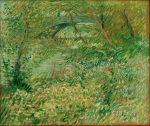 Rive de la Seine au printemps au Pont de Clichy - Vincent van Gogh