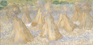 Gerbes de blé, juillet 1890 - Vincent van Gogh