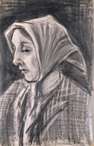 Sien, face à gauche - Vincent van Gogh