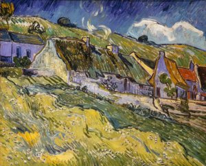 Maisons au toit de chaume