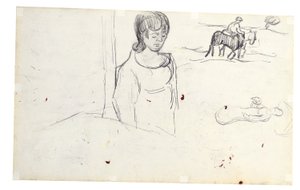 Études sur la femme et le paysage paysan - Vincent van Gogh