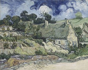 Chaumières à Cordeville, 1890 - Vincent van Gogh