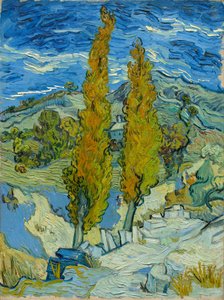Les Peupliers à Saint-Rémy, 1889 - Vincent van Gogh