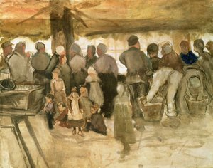 Le Marché aux pommes de terre, 1882 - Vincent van Gogh