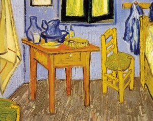 La chambre de Vincent Van Gogh à Arles (détail)