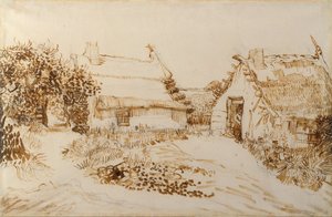 Deux cottages à Saintes-Maries-de-la-Mer - Vincent van Gogh