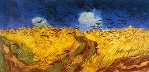 Champ de blé avec corbeaux - Vincent van Gogh