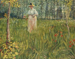 Femme dans un jardin, 1887