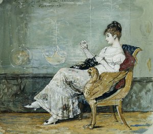 Un moment paisible - Vincente Gonzalez Palmaroli