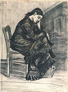 Femme en deuil F935 Vincent van Gogh