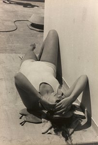 Femme à bord du bateau de croisière "Oceania", extrait de l