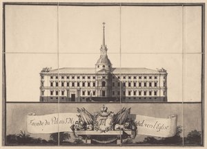 Château Saint-Michel à Saint-Pétersbourg, 1797