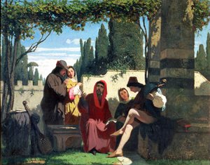 Troubadours florentins au XIVe siècle, 1860