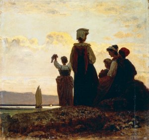 Retour du bateau de pêche (paranza)