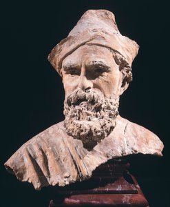 Domenico Morelli par Vincenzo Gemito, buste