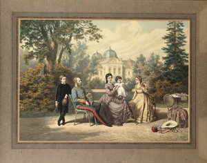 La famille impériale à Gödöllő, 1871