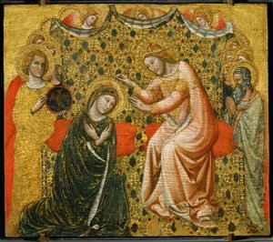 Couronnement de la Vierge ... - Vitale da Bologna