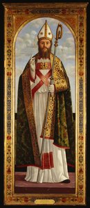 Un évêque saint bénissant - Vittore Carpaccio