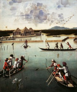 Chasse sur la lagune