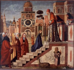 Présentation de la Vierge au Temple - Vittore Carpaccio