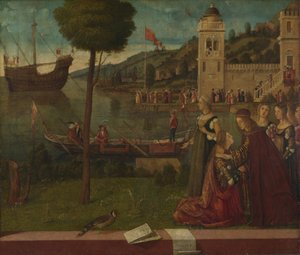 Le départ de Céyx, vers 1502-1507 - Vittore Carpaccio