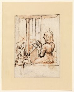La Vierge Marie lisant à l