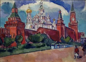La Place Rouge à Moscou, années 1910