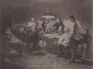 Compagnie du Soir - Vladimir Egorovic Makovsky