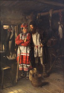Beau-père, 1888 - Vladimir Egorovic Makovsky