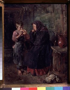 Les retrouvailles - Vladimir Egorovic Makovsky