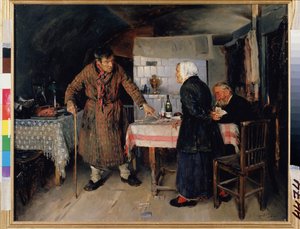 Une querelle de jeu de cartes