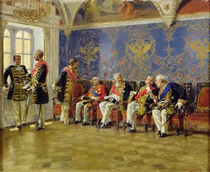 En attendant une audience, 1904