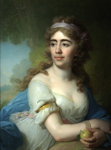 Portrait de Skobeyeva, années 1790