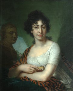 Portrait de Varvara Monycharova Arapetova - Vladimir Lukich Borovikovsky