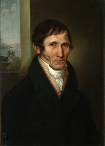 Portrait du gestionnaire du domaine Krasnopolets dans la région de Pskov, vers 1813