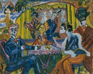 Le Cabaret du Chien Errant à Saint-Pétersbourg, années 1910