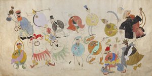 Costume pour la pièce de théâtre Mystère-Bouffe de Vladimir Maïakovski