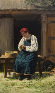 Femme de fermier au travail, 1874