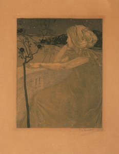 Méditation sur le balcon, 1899-1900
