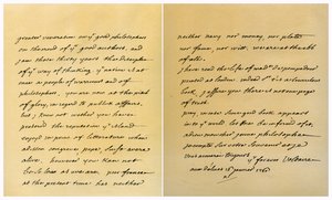 Lettre de François Marie Arouet de Voltaire à George Keat, 16 janvier 1760 - Voltaire
