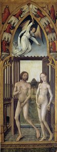 Triptyque de la Rédemption : Expulsion du Paradis - Vrancke van der Stockt