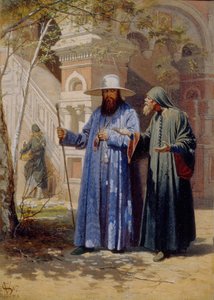 Patriarche Nikon au monastère de la Nouvelle Jérusalem, 1867