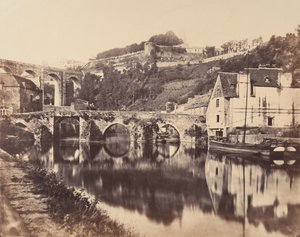 Port de Dinan, Bretagne, 1856