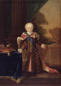 Ivan III ou Ivan VI Antonovich. Portrait en pied - W.A. Müller