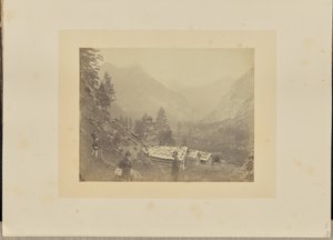 Au Col de Fedaia, Vénétie - W.D. Howard and F.H. Lloyd