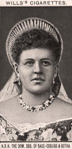 H.R.H, La Dow, DSS. de Saxe-Cobourg et Gotha, 1908