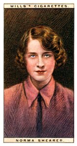 Norma Shearer 1902-1983, actrice canado-américaine lauréate d