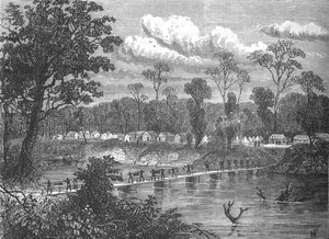 Ponton sur la Prah, c. 1880